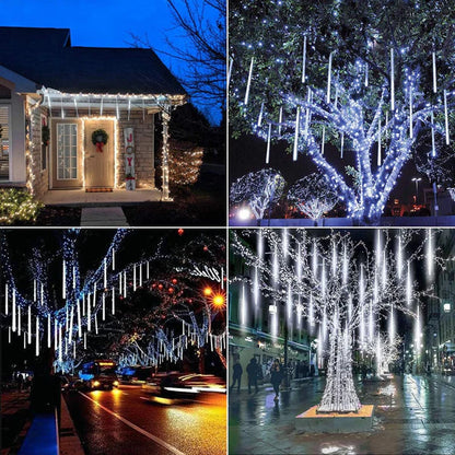 LUCES LED LLUVIA METEORO | CASCADA NAVIDAD