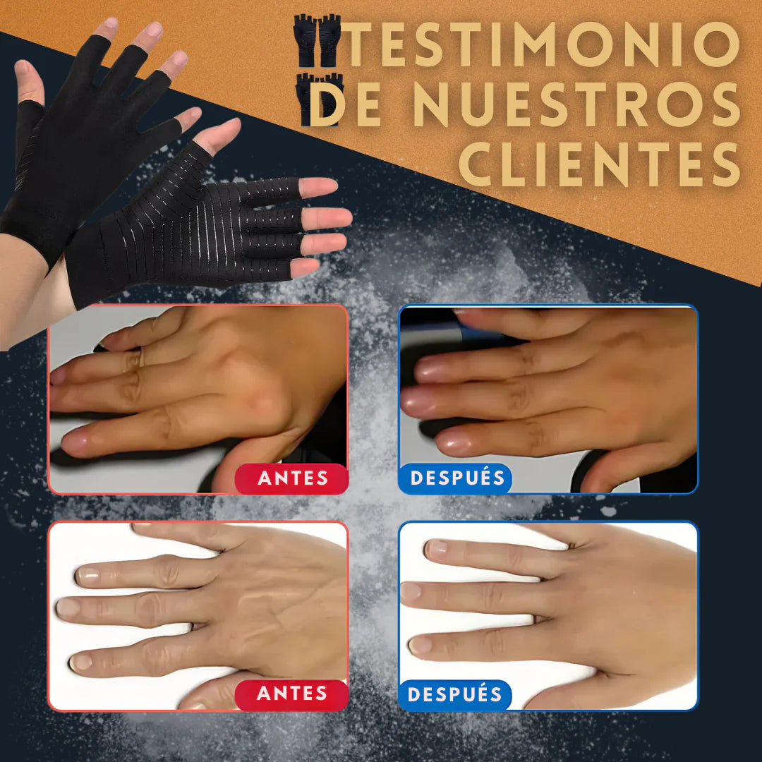 GUANTES DE COMPRESION DE COBRE TERAPEUTICOS 🧤